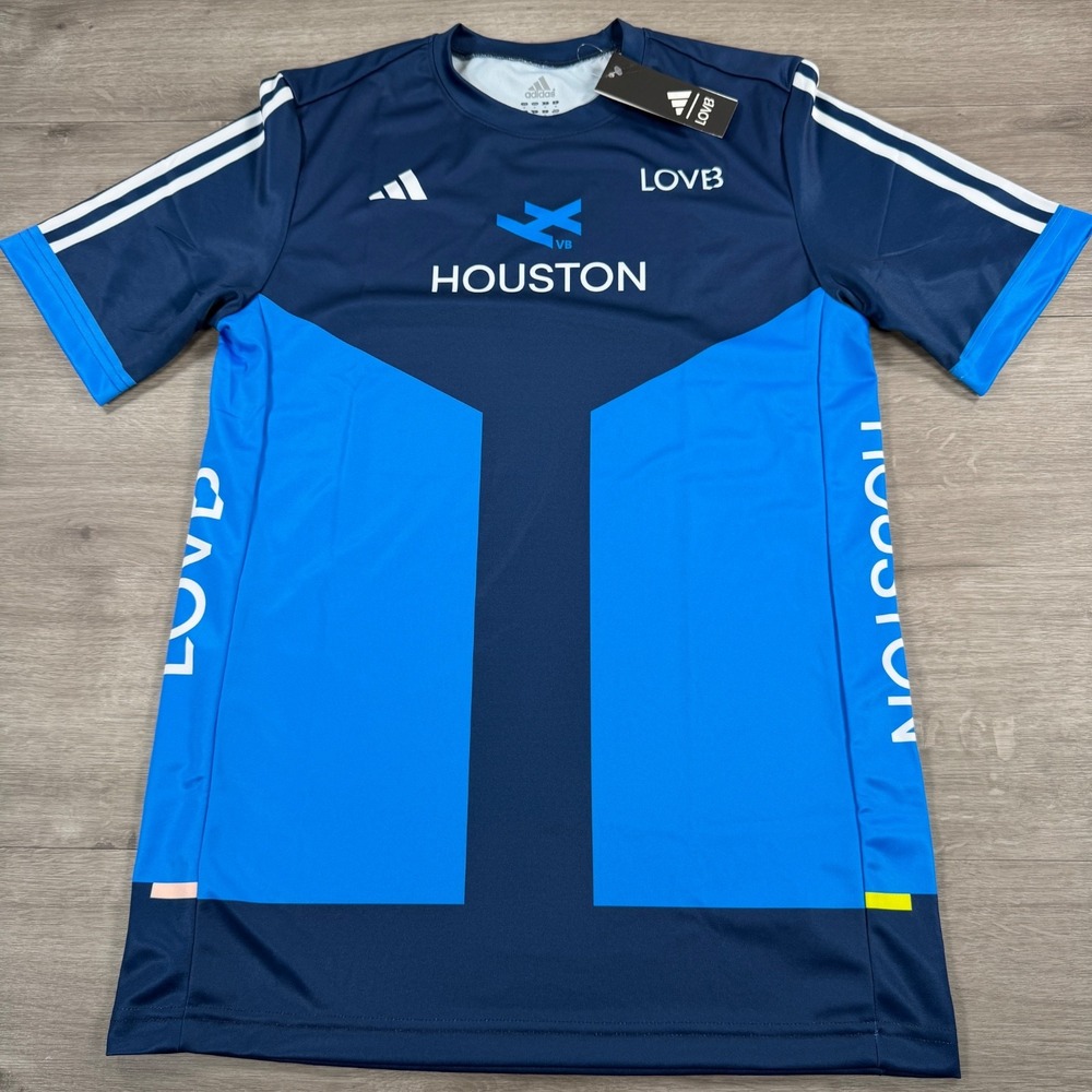 Adidas x LOVB Houston Volleyball Jersey Medium NWT Slim Fit